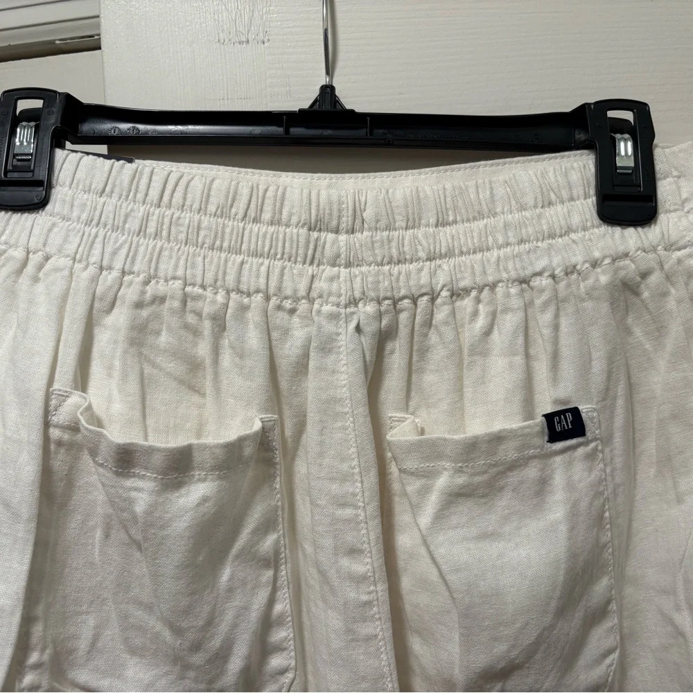 GAP Women's High Waist Linen Shorts - Picture 5 of 5